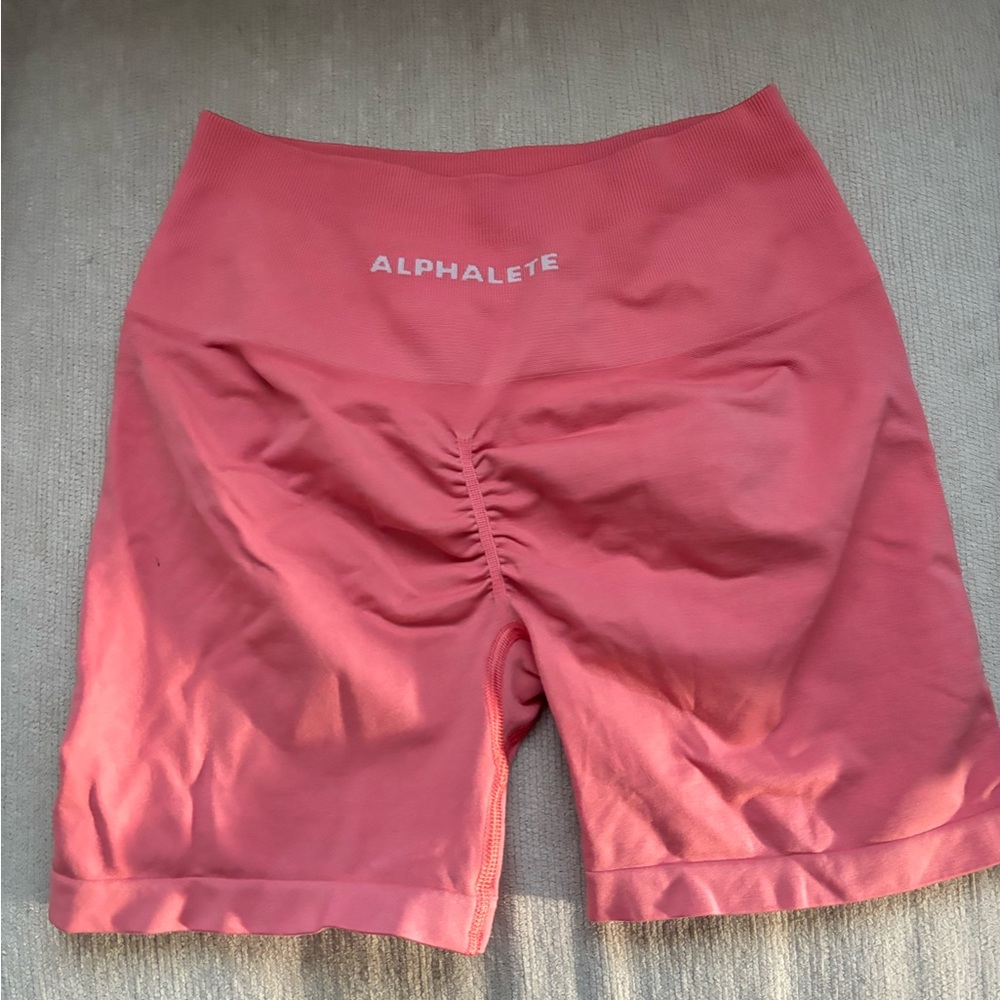 Alphalete Women's Pink Shorts